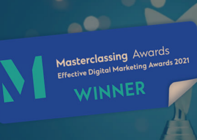 We won a 2021 Masterclassing Award!